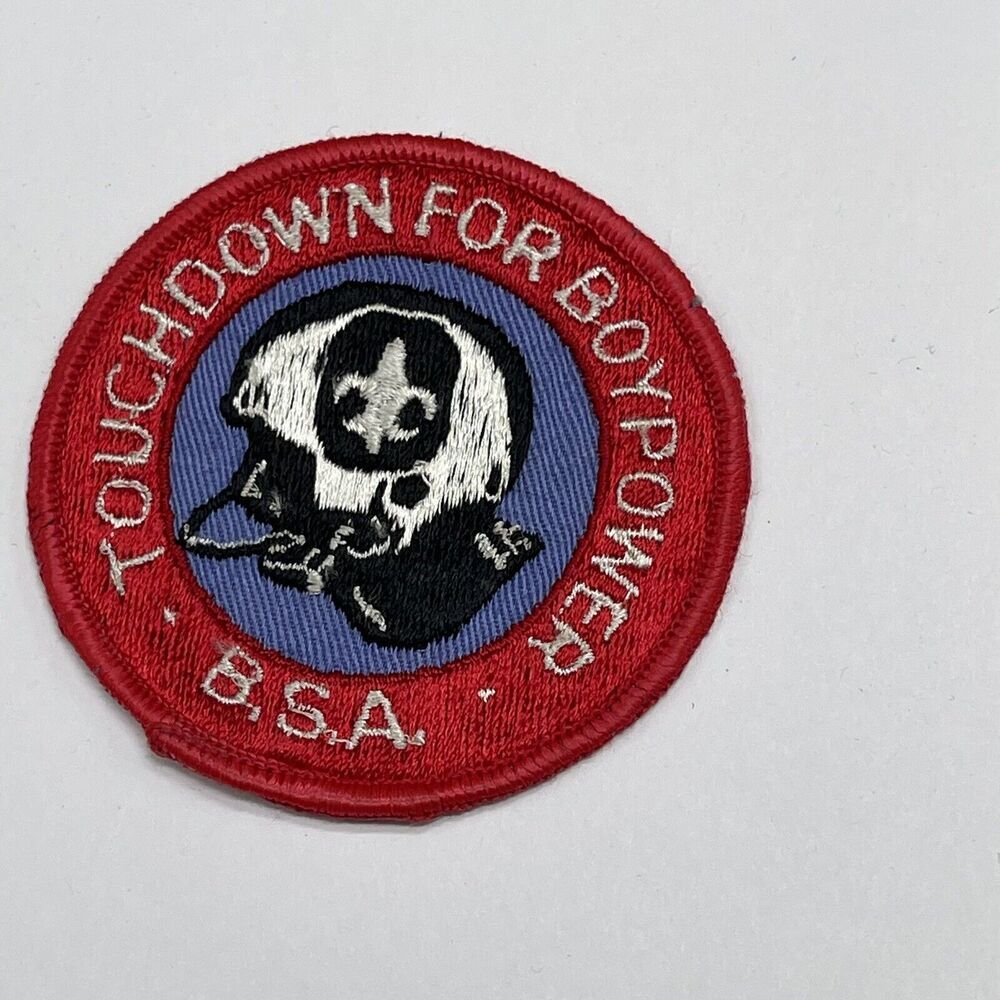 Touchdown for Boy Power Boy Scout BSA Activity Patch